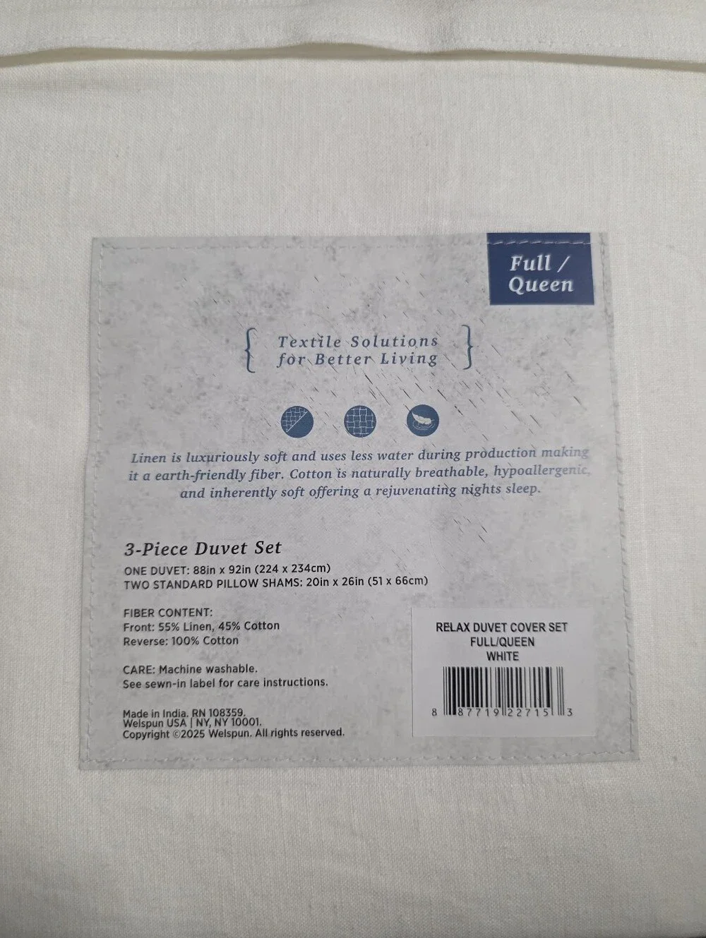 White Duvet Cover Set